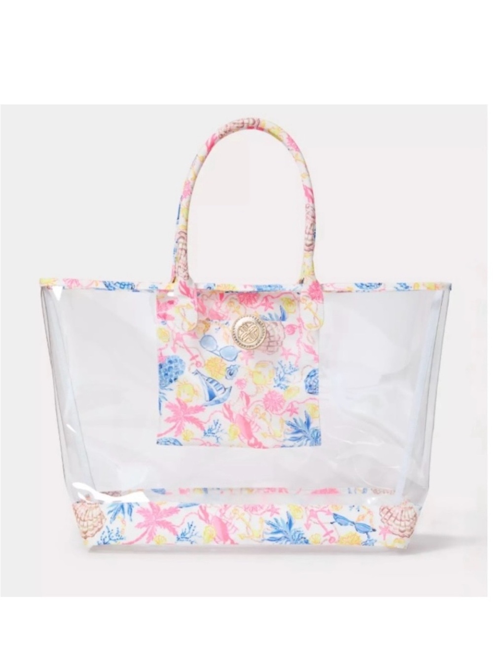 Lilly Pulitzer Clear Beachcomber Tote